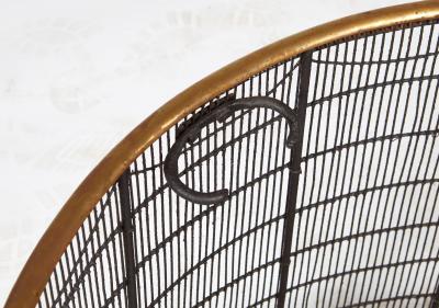 Georgian Demilune Fireguard 44 wide