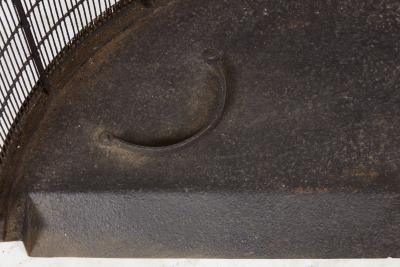 Georgian Demilune Fireguard 44 wide