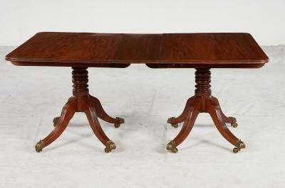 Georgian Double Pedestal Dining Table