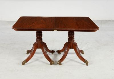 Georgian Double Pedestal Dining Table