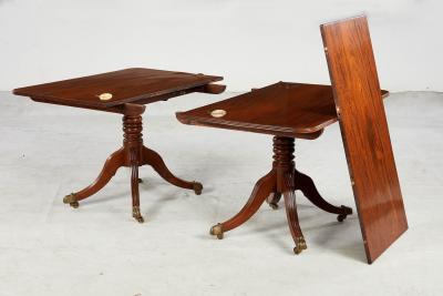 Georgian Double Pedestal Dining Table