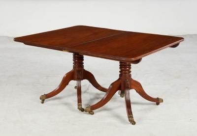 Georgian Double Pedestal Dining Table
