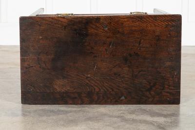 Georgian English Oak Side Table