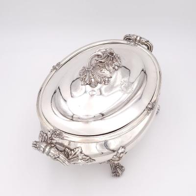 Georgian English Sheffield Plate Tureen circa 1780