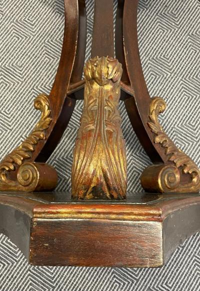 Georgian Gilt Wood Planter Jardini re Ebony and Gilt Design