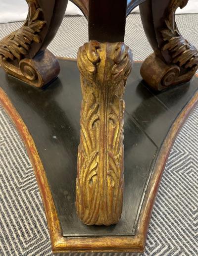 Georgian Gilt Wood Planter Jardini re Ebony and Gilt Design