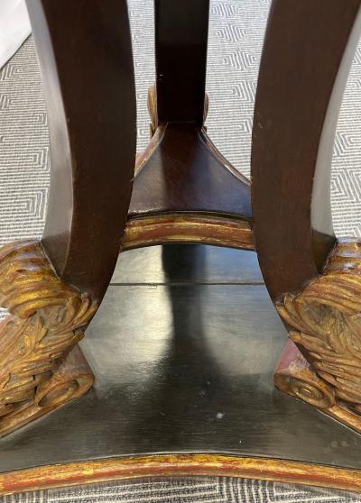 Georgian Gilt Wood Planter Jardini re Ebony and Gilt Design