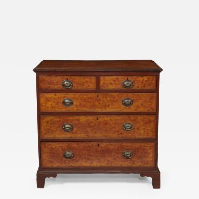 Georgian Grain Painted Chest of Drawers