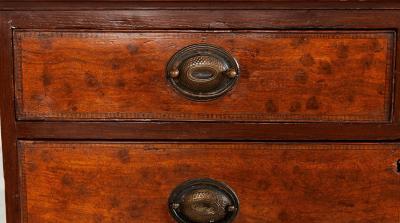 Georgian Grain Painted Chest of Drawers