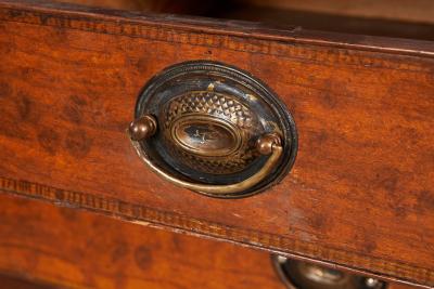 Georgian Grain Painted Chest of Drawers