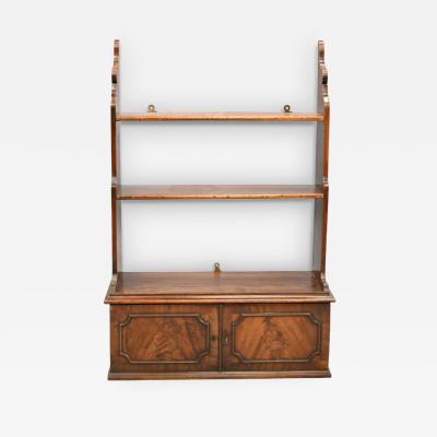 Georgian Hanging Waterfall Wall Shelf