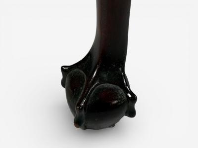 Georgian Irish Card Tables Mahogany Toolled Felt Ireland 1820s