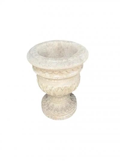 Georgian Limestone Urn From Wall Hall Hertfordshire