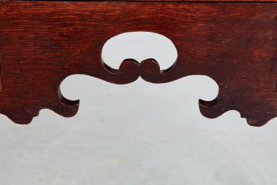 Georgian Lowboy with Scalloped Apron