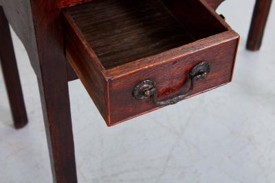 Georgian Lowboy with Scalloped Apron