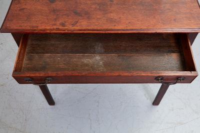 Georgian Lowboy with Scalloped Apron