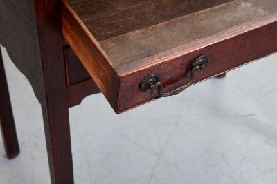 Georgian Lowboy with Scalloped Apron