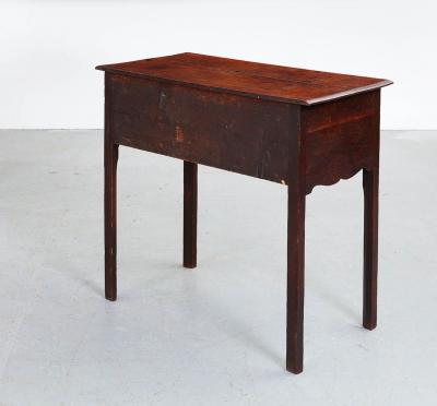 Georgian Lowboy with Scalloped Apron