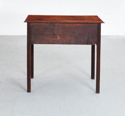 Georgian Lowboy with Scalloped Apron