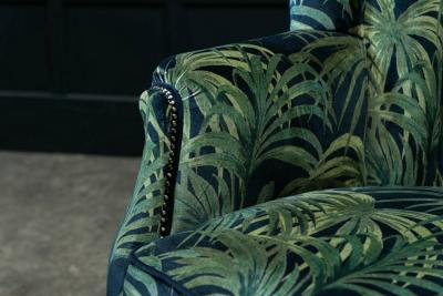 Georgian Mahogany Barrel Back Armchair