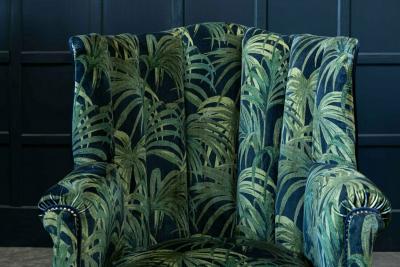 Georgian Mahogany Barrel Back Armchair