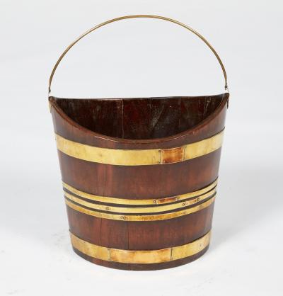 Georgian Mahogany Boat Shaped Bucket