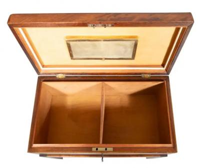 Georgian Mahogany Box On Stand Now Fitted As A Humidor