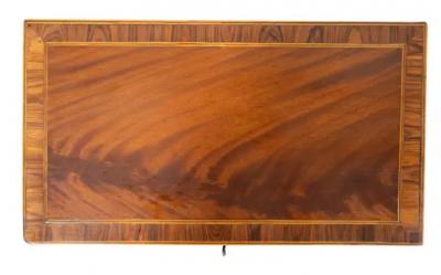 Georgian Mahogany Box On Stand Now Fitted As A Humidor