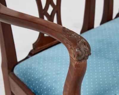 Georgian Mahogany Chairback Settee