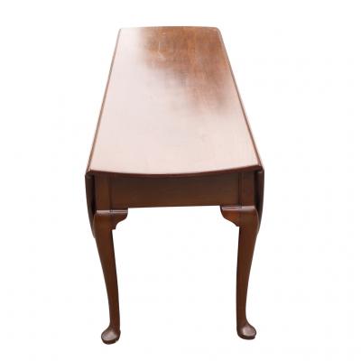 Georgian Mahogany Drop Leaf Dining Table