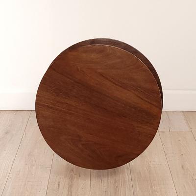 Georgian Mahogany Serving Pedestal Table Dumbwaiter 19th century or earlier