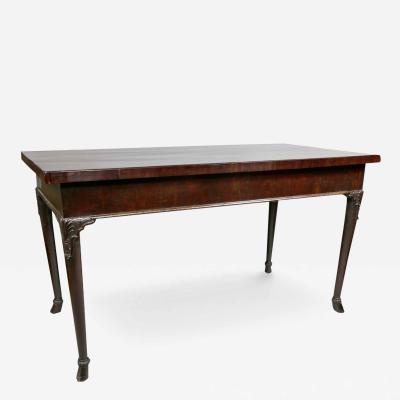 Georgian Mahogany Serving Table Possibly Irish