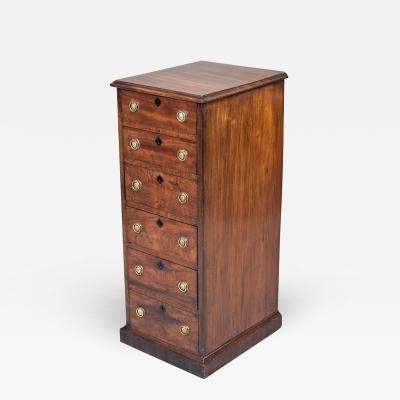 Georgian Mahogany Six Drawer Chest