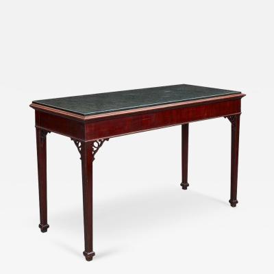Georgian Marble Top Console Table