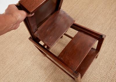 Georgian Metamorphic Library Steps Stool