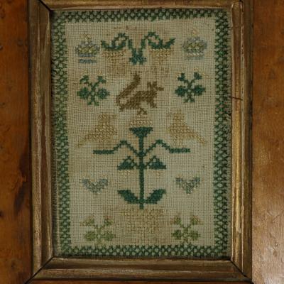 Georgian Miniature Sampler circa 1830
