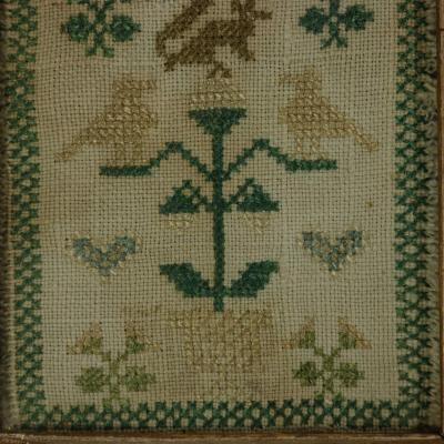 Georgian Miniature Sampler circa 1830