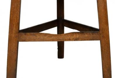 Georgian Oak Cricket Table