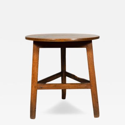 Georgian Oak Cricket Table
