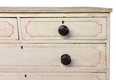 Georgian Painted Chest Of Drawers