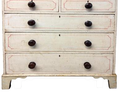 Georgian Painted Chest Of Drawers
