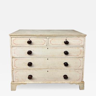 Georgian Painted Chest Of Drawers
