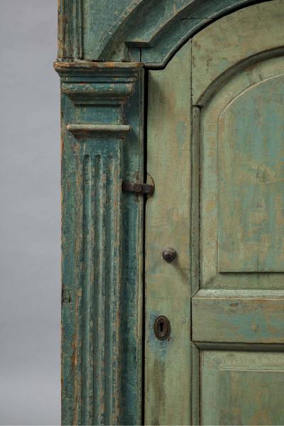 Georgian Palladian Corner Cupboard