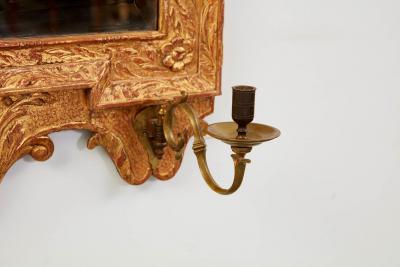 Georgian Palladian Giltwood Mirror