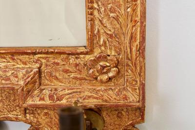 Georgian Palladian Giltwood Mirror