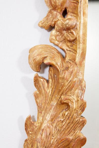 Georgian Rococo Giltwood Mirror