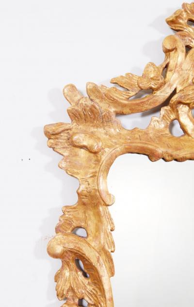 Georgian Rococo Giltwood Mirror