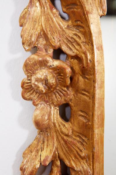 Georgian Rococo Giltwood Mirror