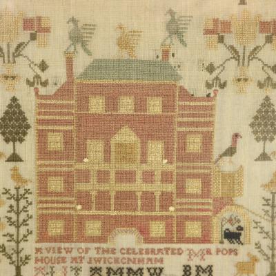 Georgian Scottish Sampler 1793 by Anne Williamson