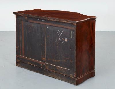 Georgian Serpentine Cabinet